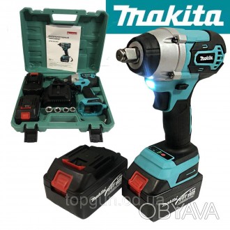 Гайковерт аккумуляторный Makita DTW285 36В 6Ач Ударный гайковерт DTW 285 с подсв. . фото 1