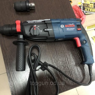 Перфоратор BOSCH GBH 2-28 DтFR 900В СИЛА УДАРА 3.2 Дж Профессиональный перфорато. . фото 6