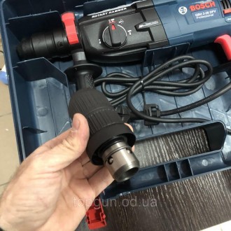 Перфоратор BOSCH GBH 2-28 DтFR 900В СИЛА УДАРА 3.2 Дж Профессиональный перфорато. . фото 9