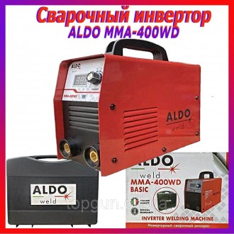 Сварочный аппарат инверторный ALDO MMA-400WD Basic Италия Сварка Сварочный инвер. . фото 2