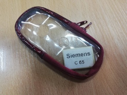 Кожаный Чехол на замке для Siemens C65.Защищает телефон от незначительных повреж. . фото 2