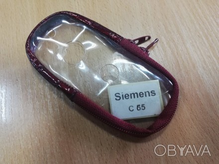 Кожаный Чехол на замке для Siemens C65.Защищает телефон от незначительных повреж. . фото 1