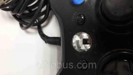 Проводной геймпад для Xbox 360, виброотдача, 2 мини-джойстика, крестовина, 10 кн. . фото 11