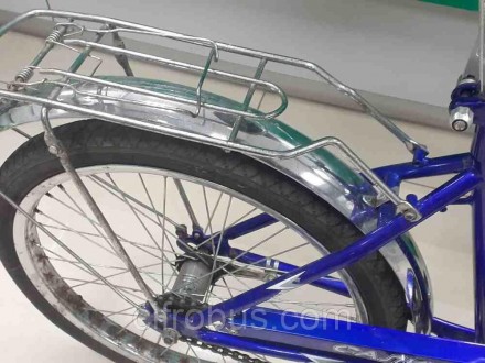 Двухколестный велосипед Салют
Модель выполнена в стильном спортивном стиле с ярк. . фото 4