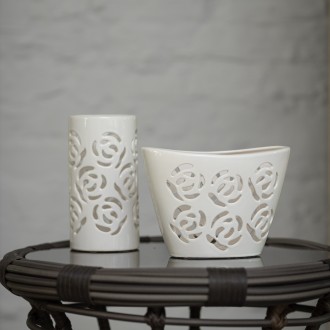 Склад производителя предлагает оригинальные наборы керамических ваз для цветов и. . фото 3