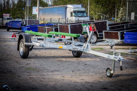 Прицеп "Палыч" Лодочный 4,7м. Оцинкованный.. Киев. фото 1