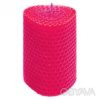 Треугольная свеча 8,5 * 6 см (розовая) помогает создать в помещении уютную, праз. . фото 1