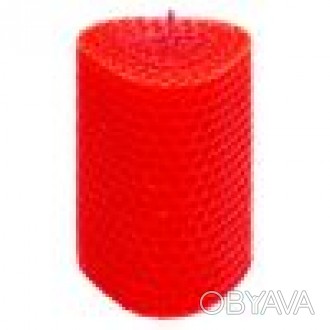 Треугольная свеча 8,5 * 6 см (красная) помогает создать в помещении уютную, праз. . фото 1