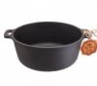 Литая чугунная кастрюля 3 л. Івано-Франківськ. фото 1