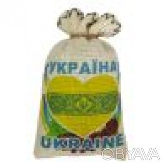 Идеальный сувенир из Украины - это магнит в форме мешочка "Украина. Ukraine".Изг. . фото 1