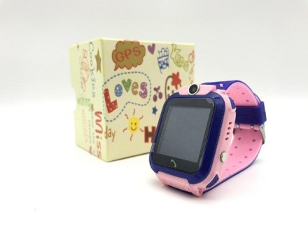 Часы детские Smart с GPS KID-03 (Розовый). Киев. фото 1 Часы детские Smart с GPS KID-03 (Розовый). Киев. фото 1