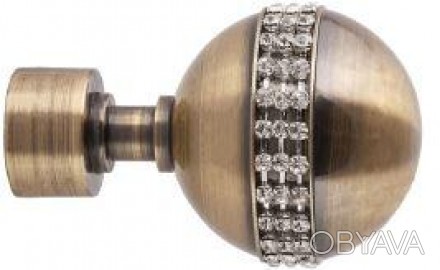 Декоративний наконечник на кований металевий карниз EG 237, діаметр 19 мм
Асорти. . фото 1