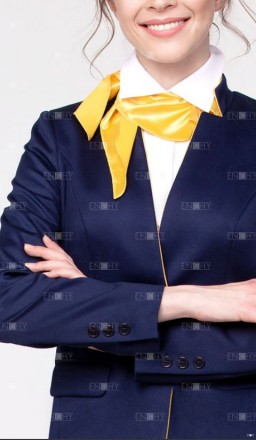 Костюм женский для админстратора, модель 143

Ткань: костюмная смесовая, плотн. . фото 4