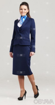 Костюм женский для админстратора, модель 145

Ткань: костюмная смесовая, плотн. . фото 1