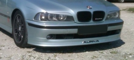 Губа накладка переднего бампера стиль ALPINA рестайлинг BMW E39 БМВ е39. . фото 5