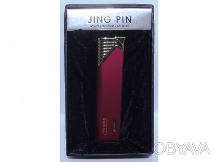 Подарочная зажигалка "Jing Pin". Пламя турбо
Продается оптом и в розницу с доста. . фото 1