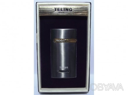 Подарочная зажигалка TELING. Пламя: турбо
продается оптом с доставкой по Украине. . фото 1