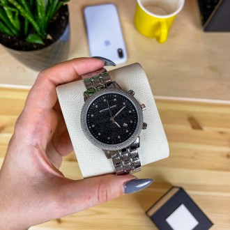 Michael Kors MK-A243 Silver-Black. Київ. фото 1 Michael Kors MK-A243 Silver-Black. Київ. фото 1