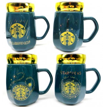 Чашка керамическая с крышкой "STARBUCKS" 450 мл. Одесса. фото 1 Чашка керамическая с крышкой "STARBUCKS" 450 мл. Одесса. фото 1