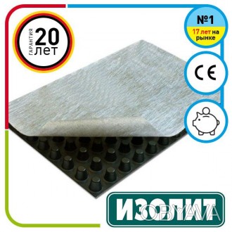  
 
Шиповидна геомембрана Ізоліт - це унікальний продукт на українському ринку. . . фото 1