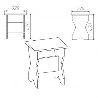  Мебельные изделия для сидения без спинки уместны на каждой кухне. Табуреты комп. . фото 3