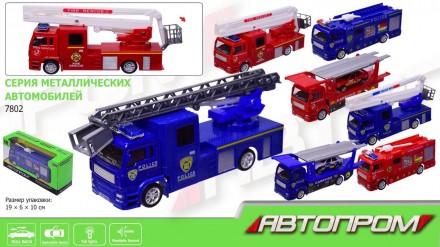 Машина метал. "АВТОПРОМ" спец. техника (3 вида) в кор. 16*7*6см
(192шт/2). Запорожье. фото 1 Машина метал. "АВТОПРОМ" спец. техника (3 вида) в кор. 16*7*6см
(192шт/2). Запорожье. фото 1