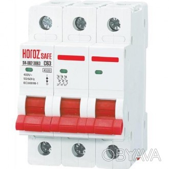 Выключатель автоматический на дин рейку Horoz Electric "SAFE" - надежная защита . . фото 1