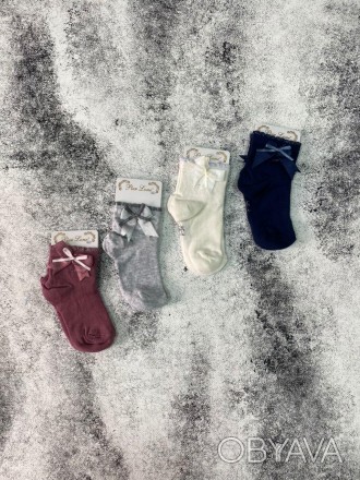 Носки для девочки Pier Lone
Состав 95% хлопка 5% полиамида
Размер:
1-2 размер 22. . фото 1