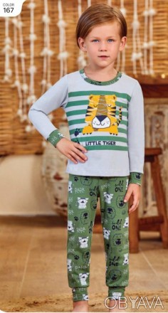 Пижама для мальчика Арт. 9783-167
Цвет: 167
Состав: 95% хлопок 5% эластан
Размер. . фото 1