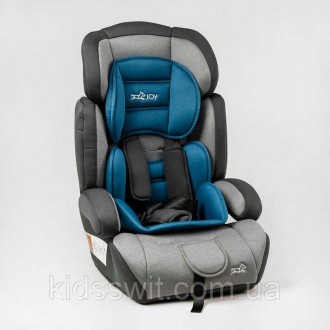 Автокресло 25700 - GB “JOY”, цвет - серо-голубой, универсальное, с бустером, гру. Дніпро. фото 1 Автокресло 25700 - GB “JOY”, цвет - серо-голубой, универсальное, с бустером, гру. Дніпро. фото 1