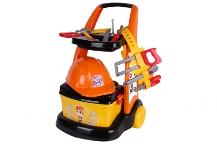 Игровой набор Тележка Строителя SKL88-343125. Київ. фото 1 Игровой набор Тележка Строителя SKL88-343125. Київ. фото 1