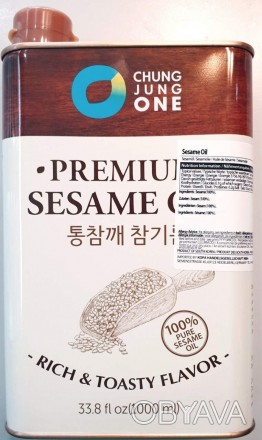 Корейская кунжутная масло Chung Jung One - это высококачественное масло, изготов. . фото 1
