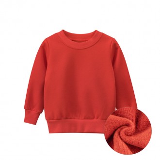 Свитшот детский утепленный однотонный красный Order 27 KIDS. Киев. фото 1 Свитшот детский утепленный однотонный красный Order 27 KIDS. Киев. фото 1