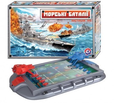 Настольная игра Морские баталии ТехноК SKL88-344611. Київ. фото 1 Настольная игра Морские баталии ТехноК SKL88-344611. Київ. фото 1