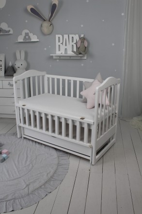 Комфортна і безпечна, красива і стильна - все це про наше чудове ліжечко Baby Co. . фото 3