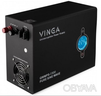
	Описание:Источник бесперебойного питания Vinga QWMPS-1500, обладает защитой от. . фото 1