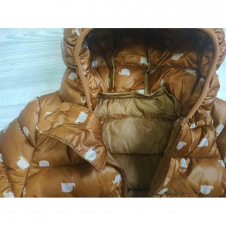 Детская демисизонная курточка с капюшоном.Верх полиэстер, утеплитель сентипон, п. . фото 5