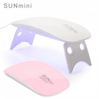 SUN-Mini - 6W - Универсальная LED-UV Лампа - 6 Ватт для геля и гель-лака с техно. . фото 7