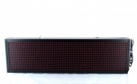 Уличная светодиодная строка, программируемая, 200*23 Red (красные LED диоды). Одеса. фото 1 Уличная светодиодная строка, программируемая, 200*23 Red (красные LED диоды). Одеса. фото 1