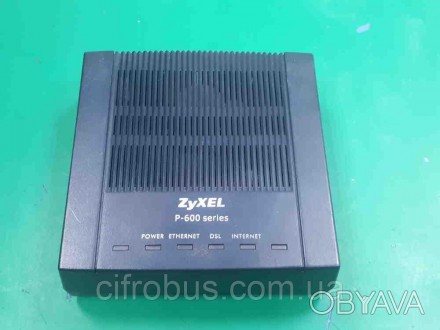 Модем Zyxel P-600 series P660RU2 EE. Внешний ADSL-модем (роутер), интерфейс: Eth. . фото 1