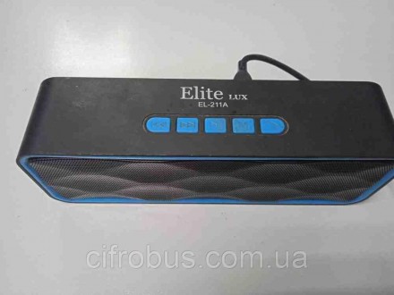 Вuetooth стерео колонка Elite Lux EL-211A 
Стерео акустика с достаточно громким . . фото 2