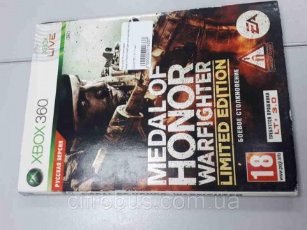 Medal of Honor WarFigter (русская версия) (Xbox 360)
Внимание! Комиссионный това. . фото 3