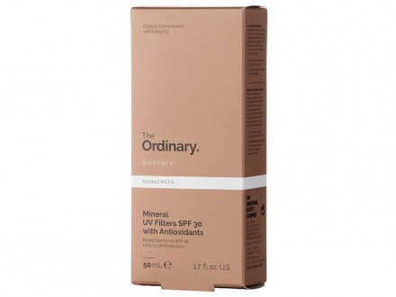 Солнцезащитный крем The Ordinary Suncare Mineral UV SPF30 Antioxidants (50 ml)
О. . фото 3