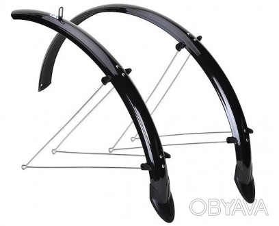 Крылья для велосипедов с колесами 24 "
Цвет: черный.
Материал, пластик - PE
Разм. . фото 1