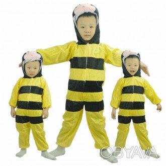 Костюм карнавальный Пчела универсальный (мальчик/девочка), прекрасно подойдет на. . фото 1