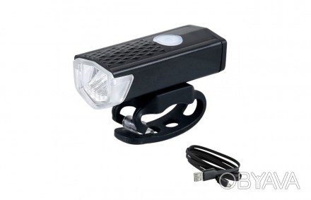Функциональный передний фонарь для велосипедов BSK-2271-LM. Передняя яркая фара . . фото 1