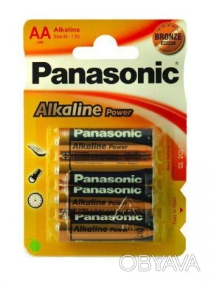 Батарейка Panasonic LR6 Alkaline.
Цена 4 штуки.. . фото 1