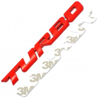 Наклейка "TURBO" - это прекрасное украшение для любого автомобиля. С ее помощью . . фото 3