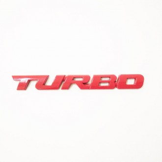 Наклейка "TURBO" - это прекрасное украшение для любого автомобиля. С ее помощью . . фото 2