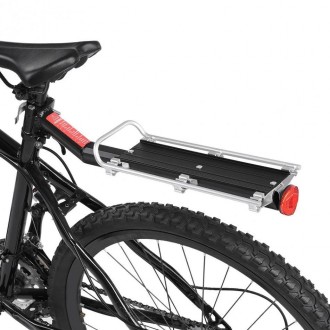 Консольный велосипедный багажник, выдерживающий нагрузку до 10 кг, крепится к по. . фото 2